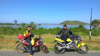 JAVA - SULAWESI (7.000 Km/40 DAYS) PART 11/19 BAJO - MOTOR TOURING KAWASAKI NINJA 150SS/SATRIA FU