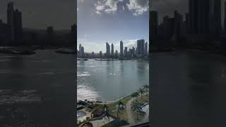 Viewing the Panama City Skyline