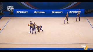 Group Team Ukraine 3 Ribbons/2 Balls Final 31,850 🥉 - World Cup Milan 2024