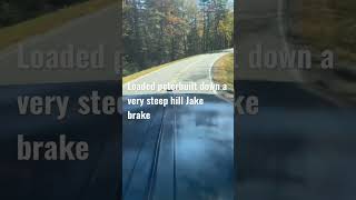 Peterbuilt steep hill Jake brake