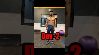 Day 02/75 Hard Challenge #fitness #motivation  #shorts