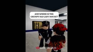 TODDLER TRIED TO OUTSMART OFFICER BUT..💀 #robloxshorts #robloxbrookhavenrp #brookhavenrp #trending