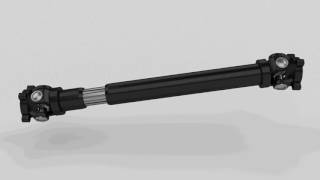 Animated Drive Shaft 3D Model