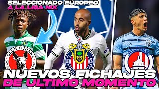 CHICOTE CALDERON A CRUZ AZUL ¡LUCAS MOURA A RAYADOS! PULIDO Y AMBRIZ A CHIVAS 🤑 FICHAJES CONFIRMADOS