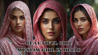 [4K] AI Beautiful Muslim Girl in Hijab | Beautiful Ai Girls #ai #aimodels #aigirls