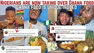 GHANA FOOD IS ADDICTIVE| NIGERIANS ARE NOW TAKING OVER GHANA FOOD INDEED