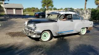 First rip around the neighborhood in 1954 Belair