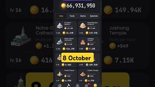 Zen Coin Daily Como 8 October | Zen coin daily combo today | #zencoindailycombo #zencoin