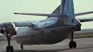 University of Illinois Willard Airport 1972 | Ozark Fairchild Hiller FH-227