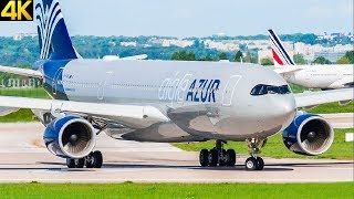 [4K] Aigle Azur A330 departing Paris Orly airport