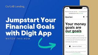 Jumpstart Your Financial Goals with Digit App