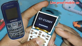 Samsung GT e1200y dead solution/ Samsung1200T on nahi ho raha hai