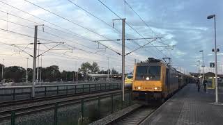 Eurostar overtaking InterCity