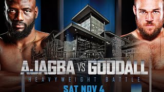 EFE AJAGBA v JOE GOODALL SHOULD BE A FUN MAIN EVENT!