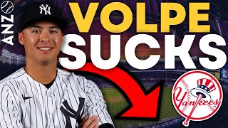 Yankees' BIGGEST Decision? Is Anthony Volpe Headed to the Minors Due to Lackluster Performance?