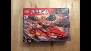 Lego Ninjago 70638 Katana VII Timelapse Review!!