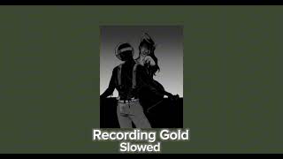 CK9C Ft Elizabeth Ann - Recording Gold (Slowed)