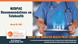 MedPAC Recommendations for Telehealth in Medicare