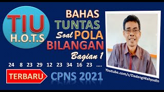 POLA BILANGAN PART 1 #soaltiucpns2021 #polabilangan #dadangwahyudin