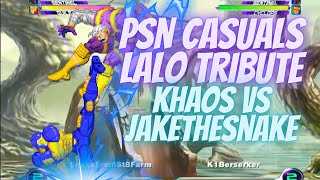 MvC2 - Lalo Tribute Set - Khaos (Scrubclops) vs JakeTheSnake (Team Lalo) 08/13/24