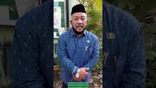 Penutupan Masa Ta'aruf Siswa Madrasah (MATSAMA) 2020 oleh Kepala MTsN 8 Blitar, Drs.H. Boimin,M.Pd