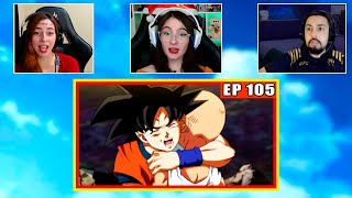 Mestre Kame recebe o Respeito do Bills | 3 Pessoas Reagindo | Dragon Ball SUPER - EP 105