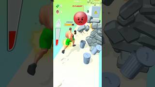 Muscle Rush 3D Game 🎯#2 #games #게임