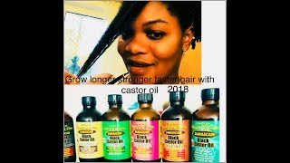 D.i.y Jamaica Castor Oil For Extreme Longer Faster Thicker Healthy Hair Growth for natural hair