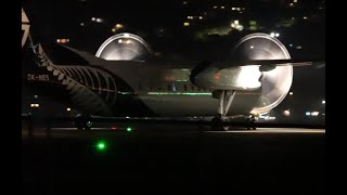 Wellington Airport Night Livestream Closeups and Commentary