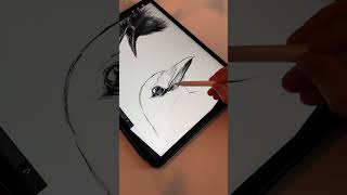 Drawing a Crow in Procreate