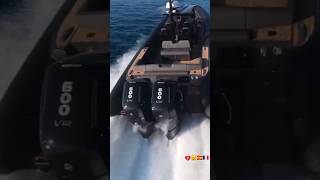 القارب السريع للحرقة#الفانتوم 🚤2×600 v12