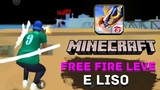 ATUALIZOU! COMO COLOCAR GRÁFICO DE MINECRAFT NO FREE FIRE (SEM ROOT) FF RODANDO LISO EM 120 FPS