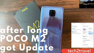 Poco M2 Pro update /after long time/ Redmi Note 9 Pro max update