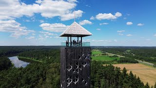 Lipimas į Birštono apžvalgos bokštą | Climbing Up the Birštonas Observation Tower