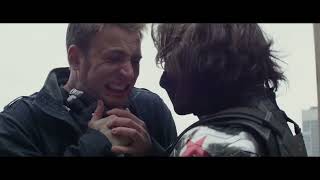 Captain America vs The Winter Soldier - Highway Fight Scene - Captain America: The Winter Soldier