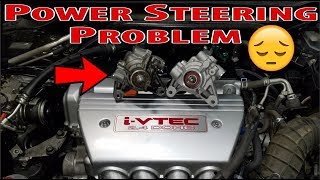 Acura TSX Power Steering Pump Replacement