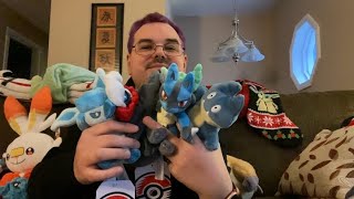 Pokémon Sitting Cuties Fit Plush - Glaceon, Leafeon, Munchlax, Lucario & More Unboxing