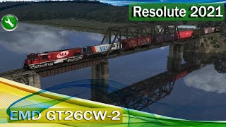 Trem da ALL Desviado - Acidente na Via / Train Simulator Resolute 2021