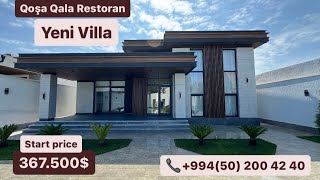 Yeni Bağ evi ( Qoşa qala Restorana) yaxın 7.5 sotda Modern Villa bagim.az