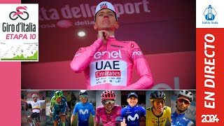 🚴🏼GIRO DE ITALIA 2024 En Vivo Etapa 10 🟢