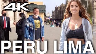 Peru. Lima. 4K Walk