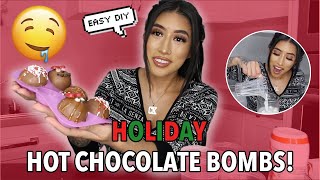 EASY DIY HOT CHOCOLATE BOMB *TASTES AMAZING*