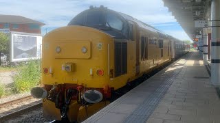 Network Rail Test Train with 97303 and DBSO 9714 at Derby station! (13/7/2022)