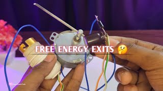 FREE ENERGY EXITS 🤔 || Synchronus Motor @Experimentcafee  #youtube #freeenergy #synchronousmotor