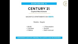 CENTURY 21 - Capital Real Estate - Apartamento en arriendo- Modelia- Bogotá