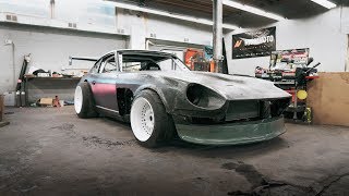 Customized 240z Front Lip & Fuel System Setup | Episode #32 (4k)