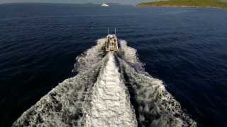 luxury Yacht video filmed with a Phantom 2