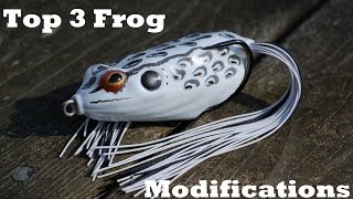 3 Topwater Frog Modifications That Will Help You Catch More Fish!