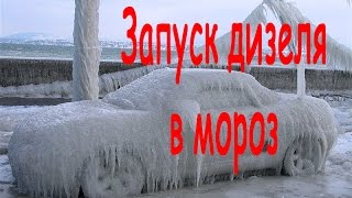 Запуск дизеля в мороз - масло 10W40