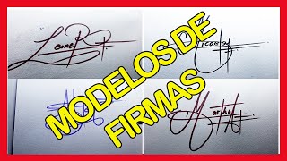 8 MODELOS DE FIRMAS (FIRMAS ELEGANTES 2021)